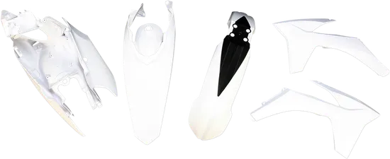 Acerbis Plastic Fender Body Kit White Black