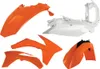 Acerbis Plastic Fender Body Kit Orange White Black