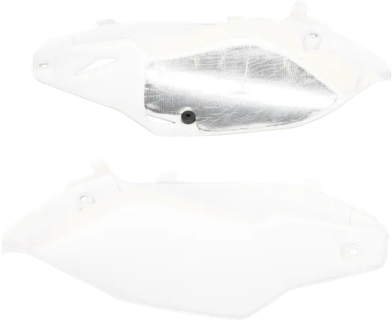 Acerbis Side Panel Number Plates White