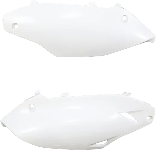 Acerbis Side Panel Number Plates White