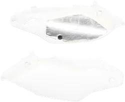 Acerbis Side Panel Number Plates White