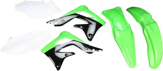 Acerbis Plastic Fender Body Kit Green White Black