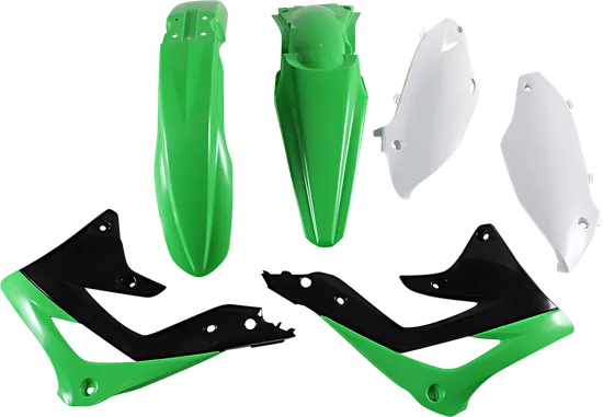Acerbis Plastic Fender Body Kit Green White Black