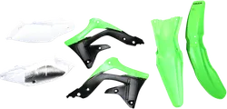 Acerbis Plastic Fender Body Kit Green White Black