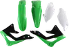 Acerbis Plastic Fender Body Kit Green White Black