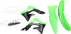 Acerbis Plastic Fender Body Kit Green White Black