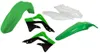 Acerbis Plastic Fender Body Kit Green White Black