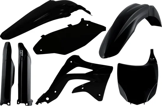 Acerbis Complete Plastic Fender Body Kit Black