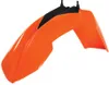 Acerbis Front Fender Black Orange