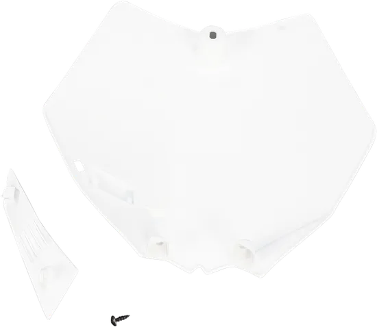 Acerbis White Front Number Plate