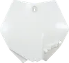 Acerbis White Front Number Plate
