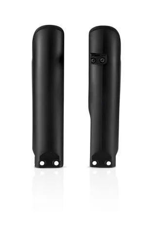 Acerbis Black Lower Fork Cover Protector Guard Set 4