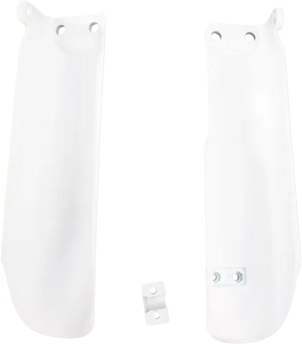 Acerbis White Lower Fork Cover Protector Guard Set