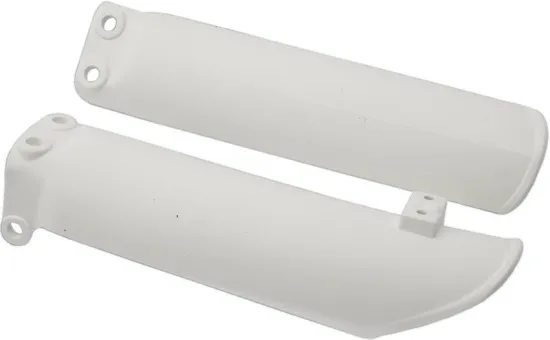 Acerbis White Lower Fork Cover Protector Guard Set