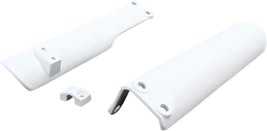Acerbis White Lower Fork Cover Protector Guard Set