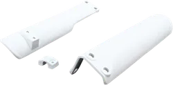 Acerbis White Lower Fork Cover Protector Guard Set