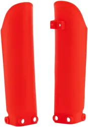 Acerbis Fluorescent Orange Lower Fork Cover Protector Guard Set