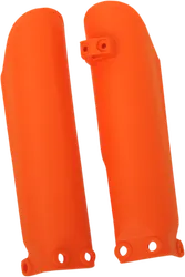 Acerbis Orange 16 Lower Fork Cover Protector Guard Set