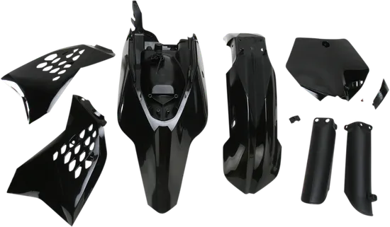 Acerbis Complete Plastic Fender Body Kit Black