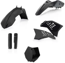 Acerbis Complete Plastic Fender Body Kit Black