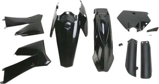 Acerbis Complete Plastic Fender Body Kit Black