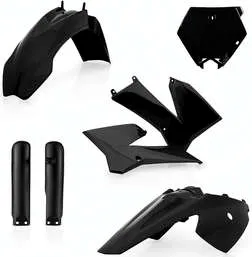 Acerbis Complete Plastic Fender Body Kit Black