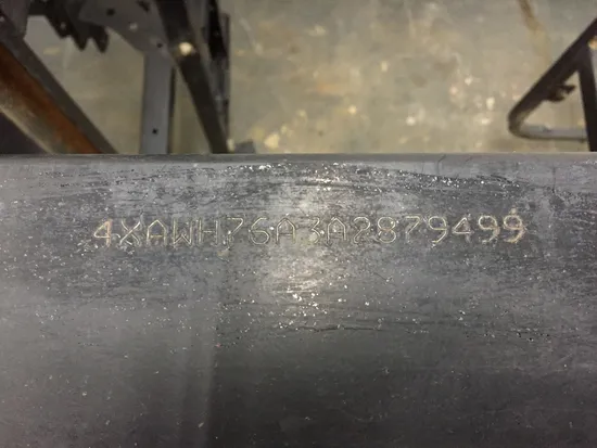 Frame Chassis BOS 2010 Polaris Ranger Crew 800 4x4 EFI 2426 x