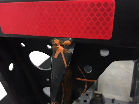 Frame Chassis BOS 2010 Polaris Ranger Crew 800 4x4 EFI 2426 x