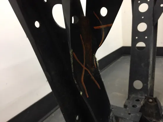 Frame Chassis BOS 2010 Polaris Ranger Crew 800 4x4 EFI 2426 x