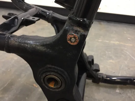 Main Frame Chassis CLN Ready To Go 2003 Kawasaki Vulcan 1500 Classic 2413