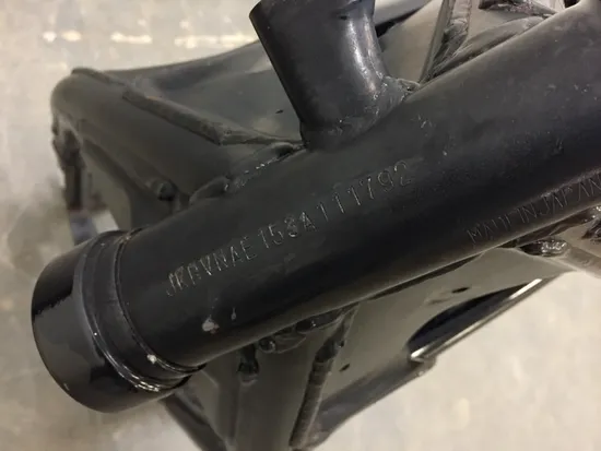 Main Frame Chassis CLN Ready To Go 2003 Kawasaki Vulcan 1500 Classic 2413