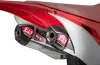Yosh RS-9T Signature Dual Slip On SS Exhaust Pipe Honda CRF450R-RX