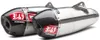 Yosh RS-9T Signature Dual Slip On SS Exhaust Pipe Honda CRF450R-RX