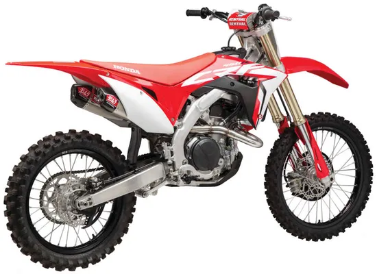 Yosh RS-9T Signature Dual Full System SS Exhaust Pipe Honda CRF450R-RX