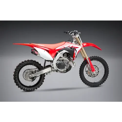 Yosh RS-9T Signature Dual Full System SS Exhaust Pipe Honda CRF450R-RX 7
