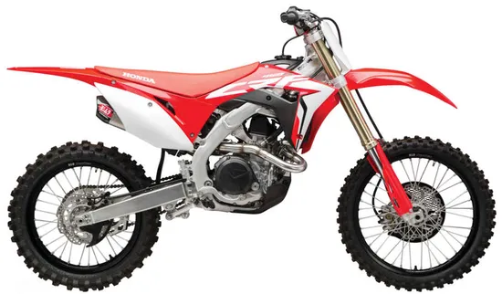 Yosh RS-9T Signature Dual Full System SS Exhaust Pipe Honda CRF450R-RX