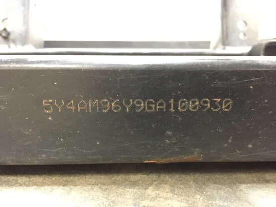 Frame Chassis EZ REG 2016 Yamaha Wolverine R-Spec YXE 700 4x4 FI 2432A