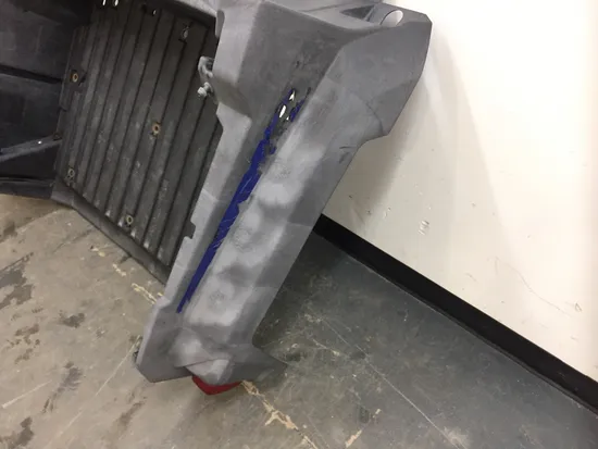 Complete Bed Assembly 2016 Yamaha Wolverine R-Spec YXE 700 4x4 FI 2432A x