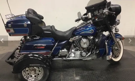 Chrome Gas Tank Cover W CB 98 Harley Electra Ultra Classic EFI FLHTCUI 2407 x