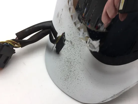 Chrome Gas Tank Cover W CB 98 Harley Electra Ultra Classic EFI FLHTCUI 2407 x