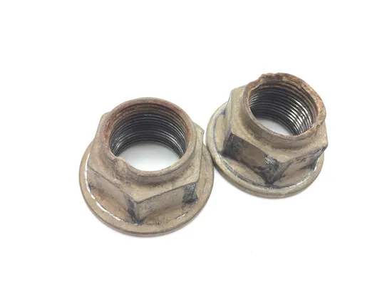 Front Wheel Hub Spindle Castle Nuts 2016 Yamaha Wolverine R-Spec YXE 700 2432A