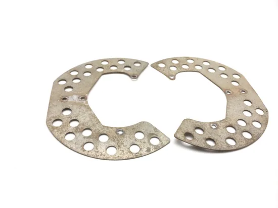 Front Brake Rotor Rock Guards 2016 Yamaha Wolverine R-Spec YXE 700 4x4 FI 2432A