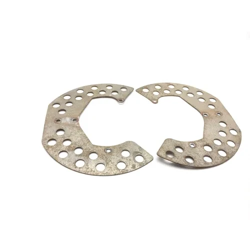 Front Brake Rotor Rock Guards 2016 Yamaha Wolverine R-Spec YXE 700 4x4 FI 2432A 3