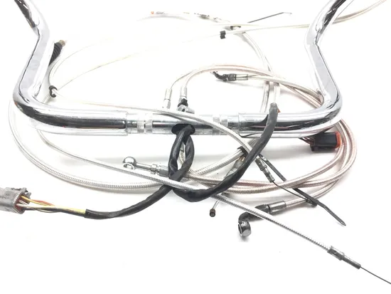Aftermarket Handle Bars w Cables 97 Harley-Davidson Dyna Super Glide FXD 2386 x