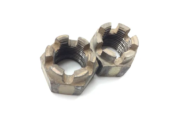 Front Wheel Hub Spindle Castle Nuts 2014 Polaris RZR 900 2430