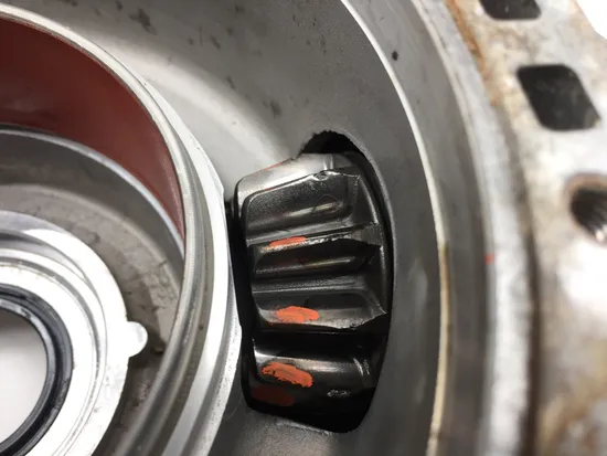 Front Diff Differential Ring Gear Pinion 2014 Polaris RZR 900 2430 Parts