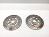 Left Right Front Brake Disc Rotors Set 89 Harley Electra Classic FLHTC 2416