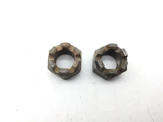 Front Wheel Hub Spindle Castle Nuts 2012 Polaris RZR XP 900 EFI 2438