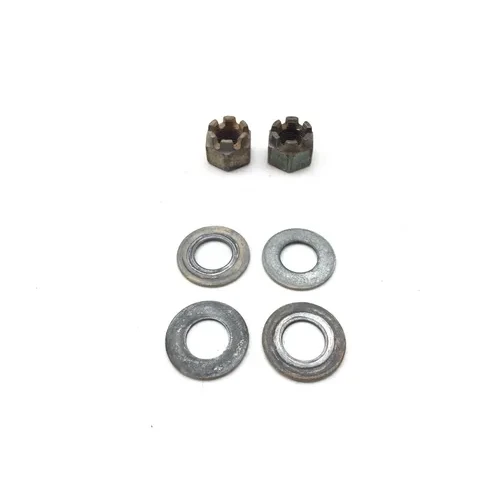 Front Wheel Hub Spindle Castle Nuts 2012 Polaris RZR XP 900 EFI 2438 3