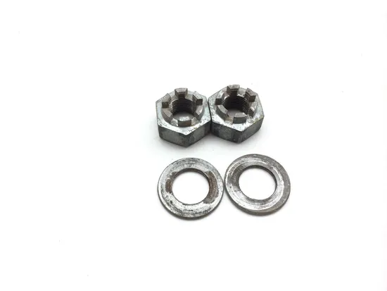 Front Wheel Hub Spindle Castle Nuts 2014 Polaris RZR S 800 LE EPS 2436